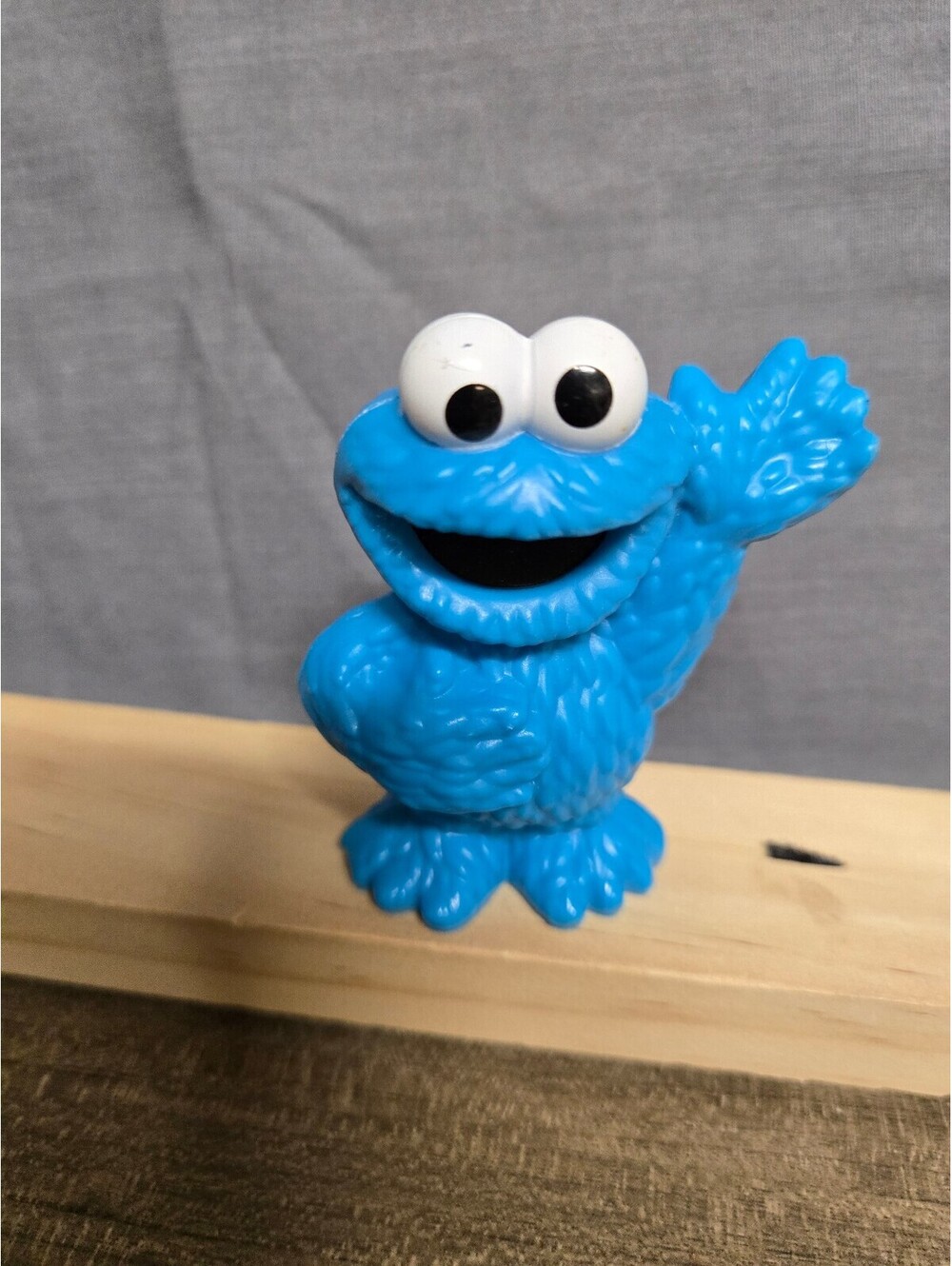 Cookie Monster plastic figure